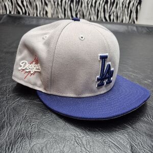 New Era Two-Tone Snapback Hat - Gray & Black